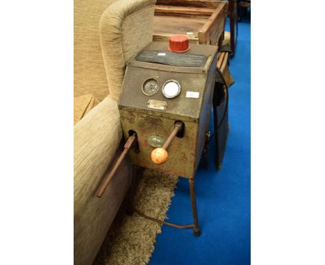 A vintage hydroelastic pumping machine