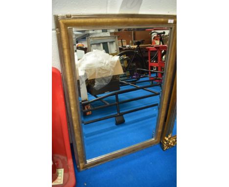 A Deknudt Decora gilt frame wall mirror, portrait or landscape orientation, approx 96 x 69cm