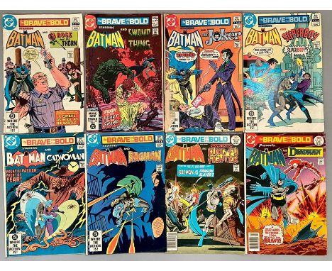 A Large selection (117 issues) of vintage DC comics in the Batman series   