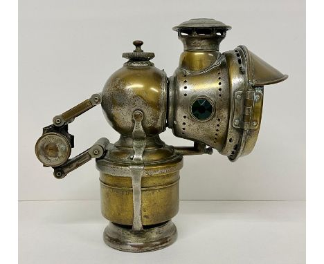 Jos. Lucas Ltd. Acetyphote - Antique carbide bicycle lamp, without glass.