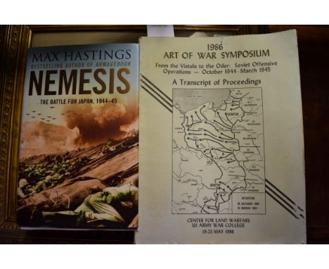 MILITARY:&nbsp;'Art of War Symposium..from the Vistula to the Oder: Soviet Offensive Operations- Oct 1944-March 1945..a trans