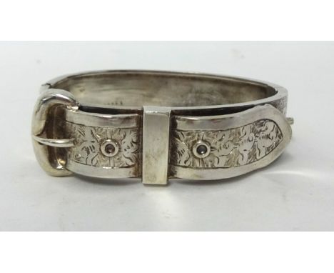 A silver bangle