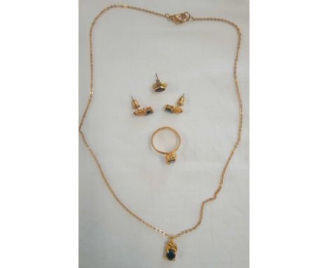 RING, EARRINGS &amp; NECKLACE