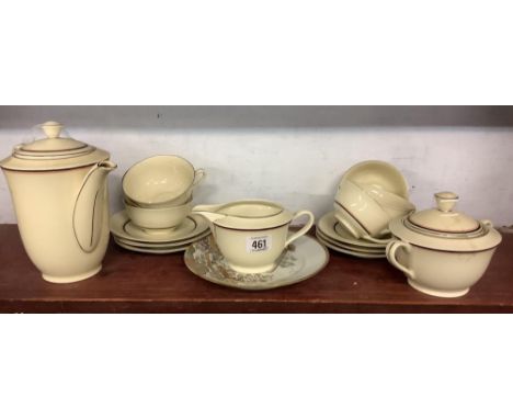 SHELF OF VINTAGE 1930's BAVARIAN TEA WARE ETC