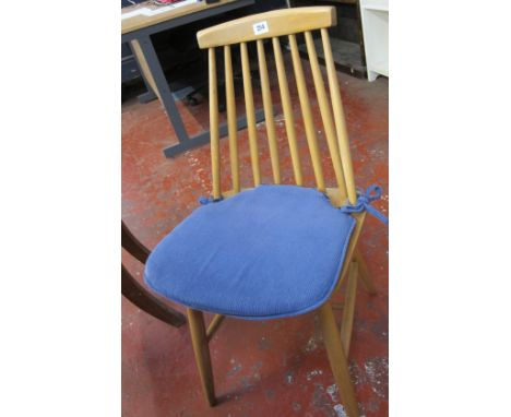 A set of three Ercol kitchen chairs. Best Bid