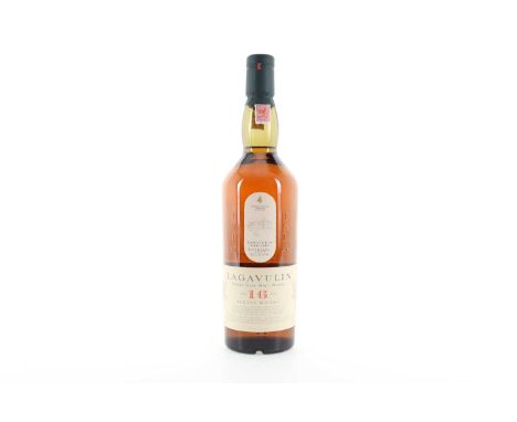 LAGAVULIN 16 YEAR OLD ISLAY SINGLE MALT  43% ABV / 70cl  The Islay distillery of Lagavulin first gained notoriety in 1862 whe