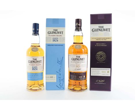 GLENLIVET MASTER DISTILLER'S RESERVE 1L AND FOUNDER'S RESERVE SPEYSIDE SINGLE MALT  Master Distiller's Reserve - 40% ABV / 1L