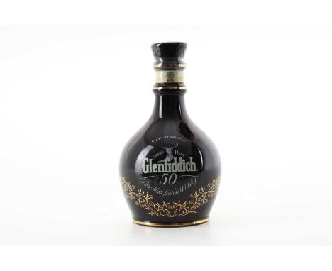 GLENFIDDICH 50 YEAR OLD MINIATURE SPEYSIDE SINGLE MALT  43% ABV / 5cl  Without Glenfiddich, Scotland might not enjoy the same