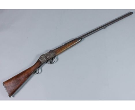 A 19th Century 577/450 Martini action rifle by Egbert Hughes & Sons, Serial No. 3092, the 29ins hexagonal barrel fitted with 