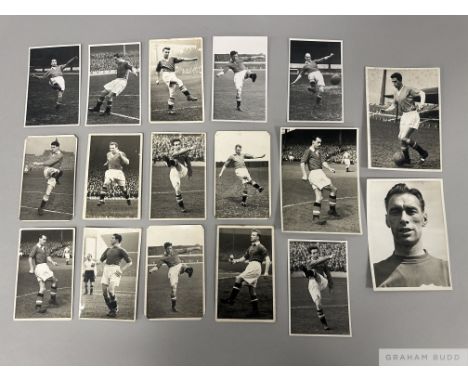 A good collection of 44 Manchester United original photographs mostly player portraits from the 1950s, subjects including Web