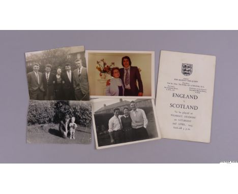 A file of pen pal correspondence and photographs from Manchester United's Duncan Edwards, hand written and sent by Edwards to