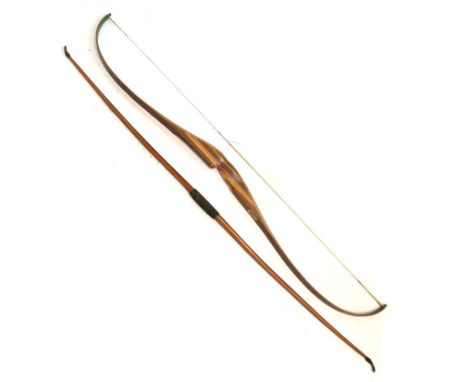 Archery Interest - Muir of Edinburgh vintage longbow, together with a Marksman Archery Products Sherwood Forest Bowcraft bow 