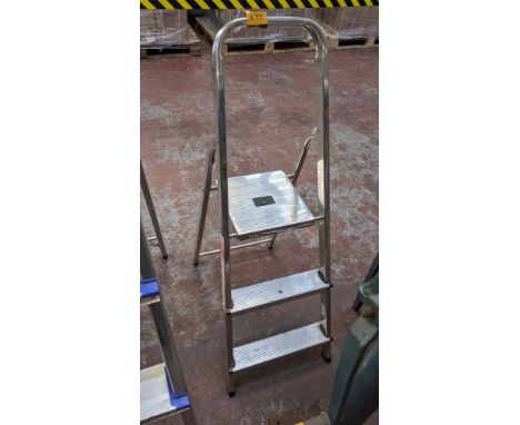 Set of stepladdersThis is the first of a series of sales comprising the total assets from a jewellery retailer as a result of