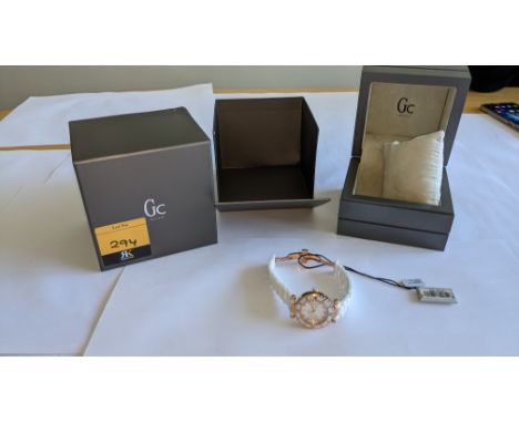 GC (Guess Collection) watch with GC branded box, product code X46104L1S, 100M water resistant, sapphire crystal,  in stainles