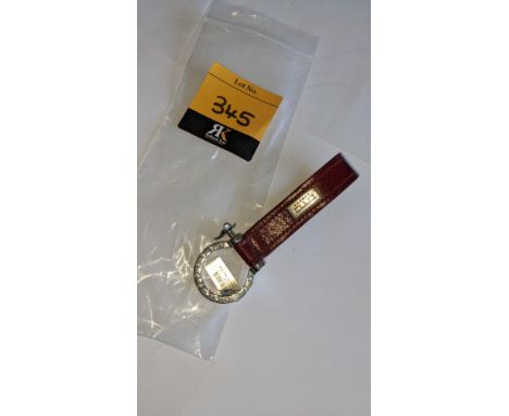 GTO London Galletone Rubino leather key fob. Product code GL41-3. RRP £150. NB. An internet search suggests GTO London is rel