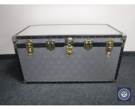 A Mossman metal trunk