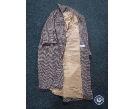 A lady's vintage woollen Aquascutum coat