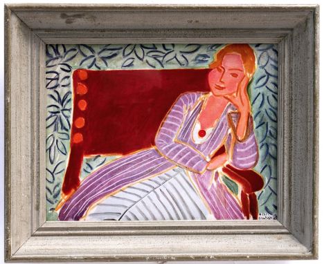HENRI MATISSE (French, 1869 ? 1954) 'Reclining Woman in Chair', offset lithograph, 1946, signed in the plate, Editions du Chê