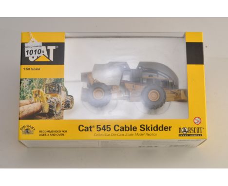 NORSCOT MODELS 1:50 SCALE  CAT 545 CABLE SKIDDER WITH BOX (NMC)