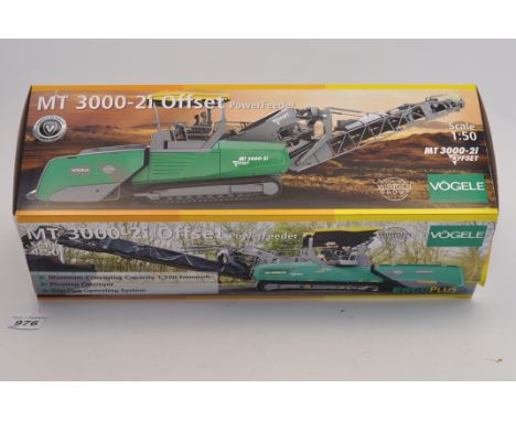 VOGELE 1:50 SCALE MT 3000-2I OFFSET POWER FEEDER WITH BOX (VGC)