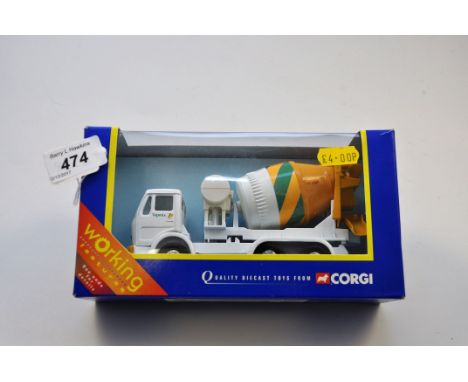 CORGI 58502 CEMENT MIXER TOP MIX WITH BOX (VGC)