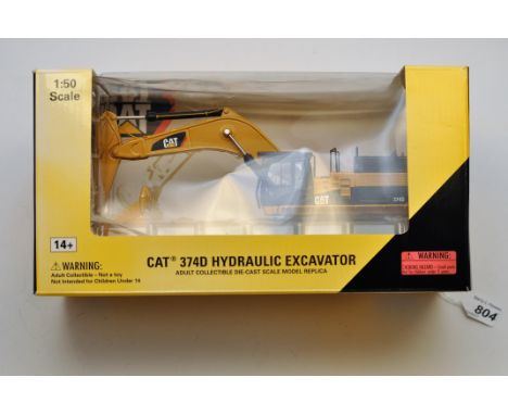 CAT 1:50 SCALE 374D HYDRAULIC EXCAVATOR NORSCOT SCALE MODELS WITH BOX 