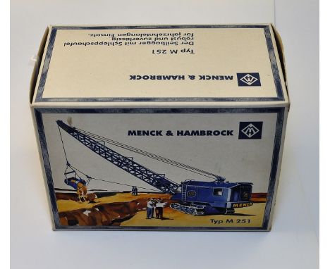NZG MODELS 1:50 SCALE MENCK & HAMBROCK TYP M 251 WITH BOX (MC) 