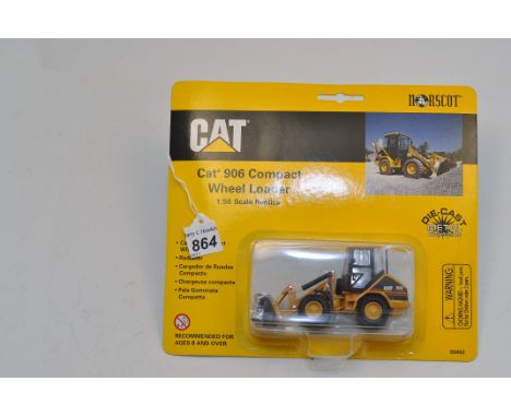 CAT 1:50 SCALE 906 COMPACT WHEEL LOADER NORSCOT MODELS IN ORIGINAL PACKAGING UNOPENED (NMC)