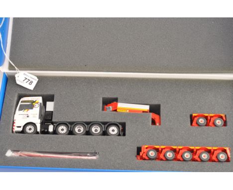 CONRAD 1:50 SCALE FAYMONVILLE VARIOMAX MAN TGX 10X4-6 WITH BOX (NMC) 