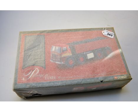 CORGI 1:50 SCALE PASSAGE OF TIME CELEBRATING 70 YEARS OF THE FAMOUS LEYLAND CLOCKS WITH BOX STILL IN TISSUE WRAPPING (NMC)