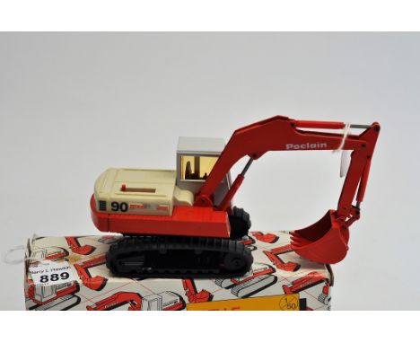 POCLAIN B 90 1:50 SCALE HYDRAULIC EXCAVATOR IN BOX (GC)