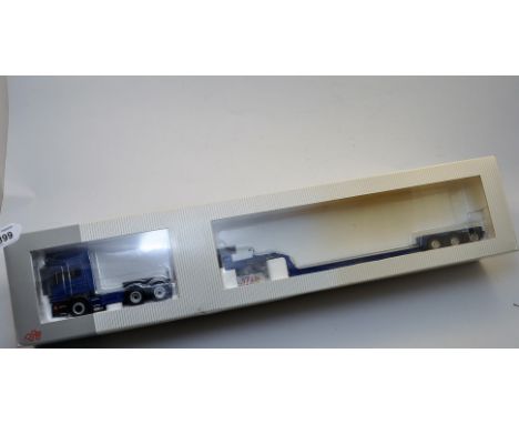 NZG MODELS 1:50 SCALE SCANIA R 3 -ACHS NOOTBOOM PENDEL X 3-ACHS WITH BOX (NMC)