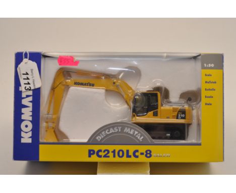 NZG MODELS 1;50 SCALE KOMATSU PC210LC -8 WITH BOX (VGC)