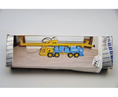 CONRAD 1:50 SCALE WIRTH YELLOW/BLUE WITH BOX (GC)