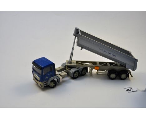 CONRAD MODELS 1:50 SCALE KOGEL- RUNDMULDENAUFLIEGER WITH BOX (NMC)