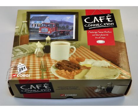 CORGI 1:50 SCALE CAFE CONNECTION CC11501 AEC MKV MAMMOTH MAJOR PLATFORM LORRY- SIDDLE COOK THE LAZY TROUT WITH LIMITED EDITIO