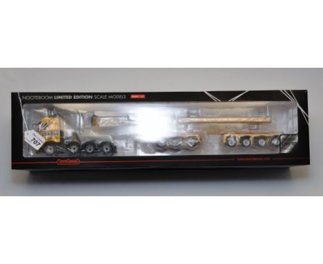 WSI 1:50 SCALE NOOTEBOOM LIMITED EDITION SEARLE PLANT HIRE WITH BOX (VGC)