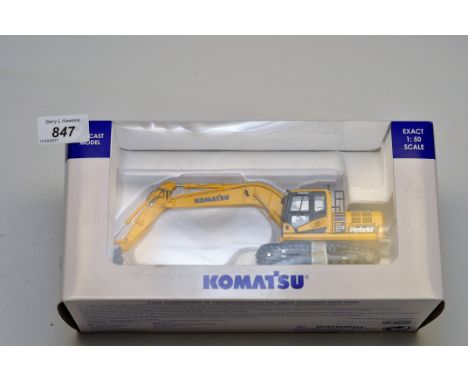 KOMATSU 1:50 SCALE HB215LC-2 HYBRID WITH BOX (VGC) 