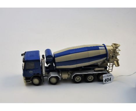 CONRAD MODELS 1:50 SCALE KIBAG MERCEDES BENZ CEMENT MIXER LORRY WITH BOX (NMC)