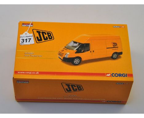 CORGI 1:50 SCALE CC14301 FORD TRANSIT VAN LIMITED EDITION WITH BOX (NMC)