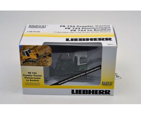 LIEBHERR 1:50 SCALE PR 724 CRAWLER TRACTOR NORSCOT SALE MODELS WITH BOX 