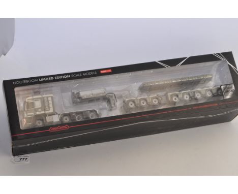 WSI MODELS 1:50 SCALE AFFOLTER MERCEDES MP3 L NOOTEBOOM EURO PX 3+5 SMALLER VLOER WITH BOX (VGC)