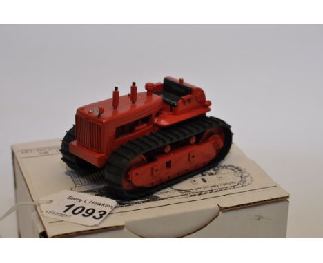 ART TECHNIQUES 1:50 SCALE  NO. N48 CRAWLER TRACTOR TD24 WITH BOX (VGC)