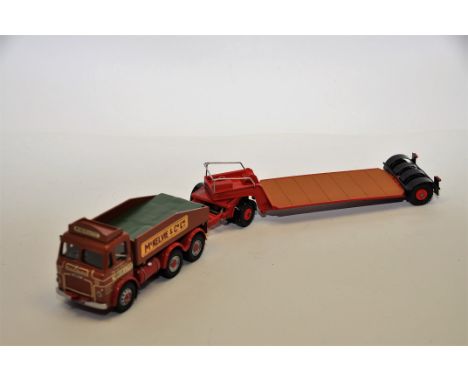 MC KELVIE TRACTOR AND TRAILER IN CORGI BOX NOT ORIGINAL BOX (GC)