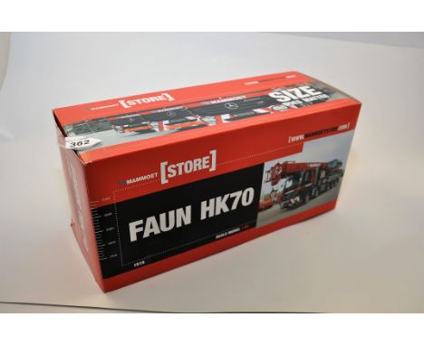 MAMMOET STORE 1:50 SCALE FAUN HK70 WSI COLLECTABLES WITH BOX (VGC)