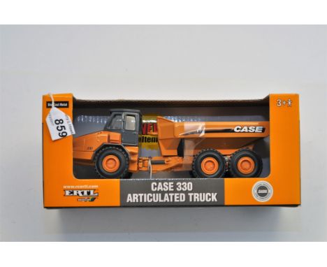 CASE 1:50 SCALE 330 ARTICULATED TRUCK ERTL BRITAINS MODELS WITH BOX (VGC)