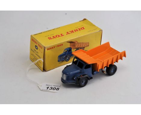 DINKY TOYS BERLIET BENNE CARRIERS WITH BOX (GC)