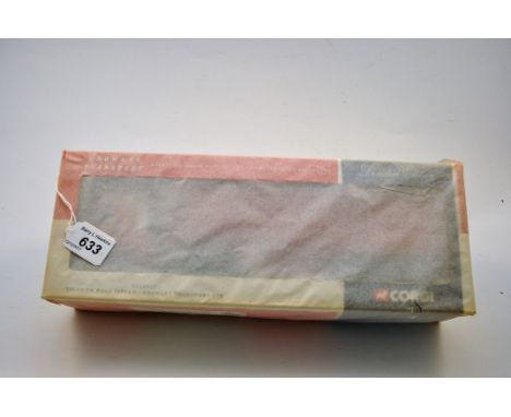 CORGI CC12410 VOLVO FH BULK TIPPER - KNOWLES TRANSPORT LTD LIMITED EDITION WITH BOX STILL IN TISSUE WRAPPING PAPER (MC)