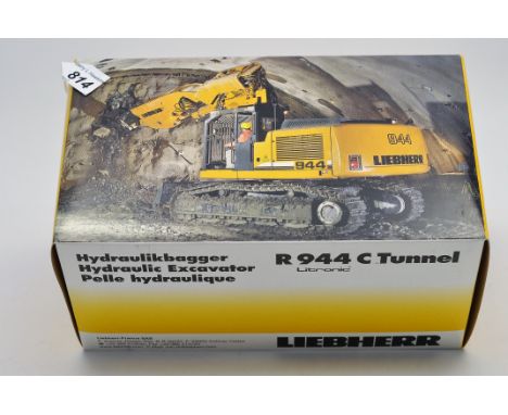 LIEBHERR 1:50 SCALE R944 C TUNNEL HYDRAULIC EXCAVATOR WITH BOX 