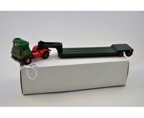 ERF TRACTOR AND LOW LOADER MUSGROVE WITH BOX NOT ORIGINAL (GC)